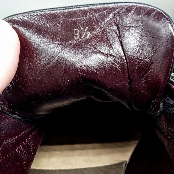 Tod's Black Leather Lace-Up Driving Shoes 9.5 - Picture 7 of 7